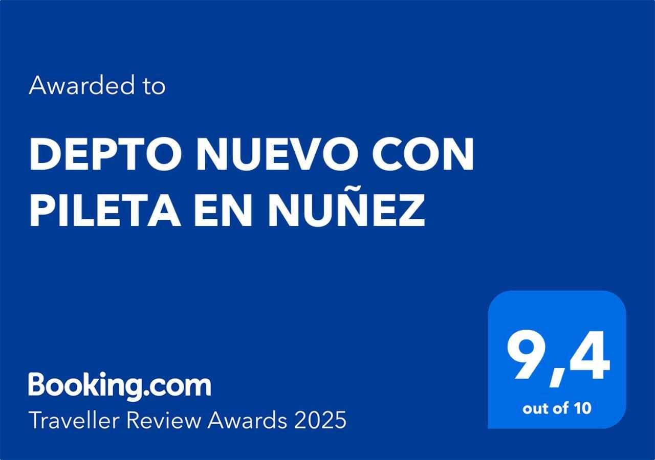 Depto Nuevo Con Pileta En Nunez * Buenos Aires